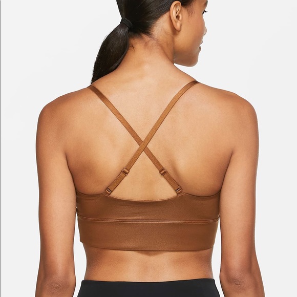Nike Light-Support Padded Longline Sports Bra - Picture 2 of 7